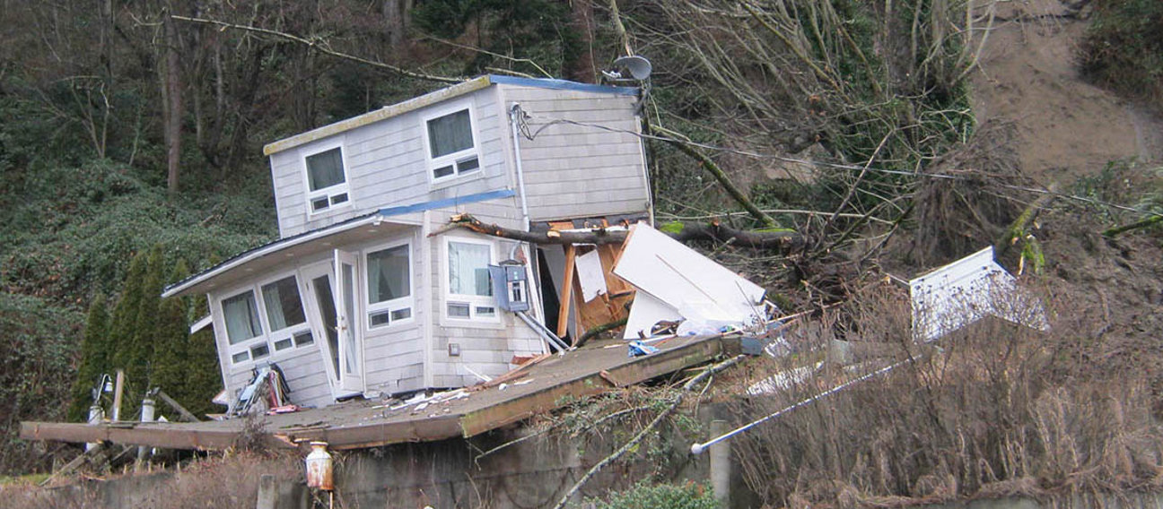 Whidbey Island landslide